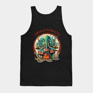 Octopus drummer painting Tank Top